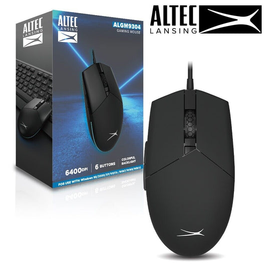 ALTEC LANSiNG ALGM-9304 USB RGB GAMiNG MOUSE WIRED 6400DPI