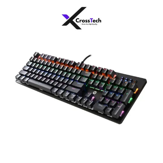 Hp Gk100f Real Mechanical Keyboard Gaming Blue Switch CrossTech